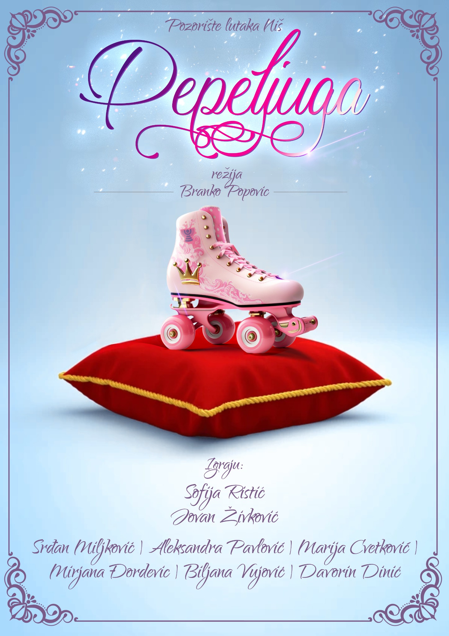 Pepeljuga theatre poster