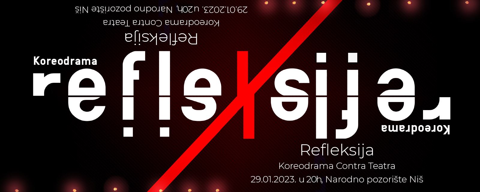 Wide social media cover for Refleksija