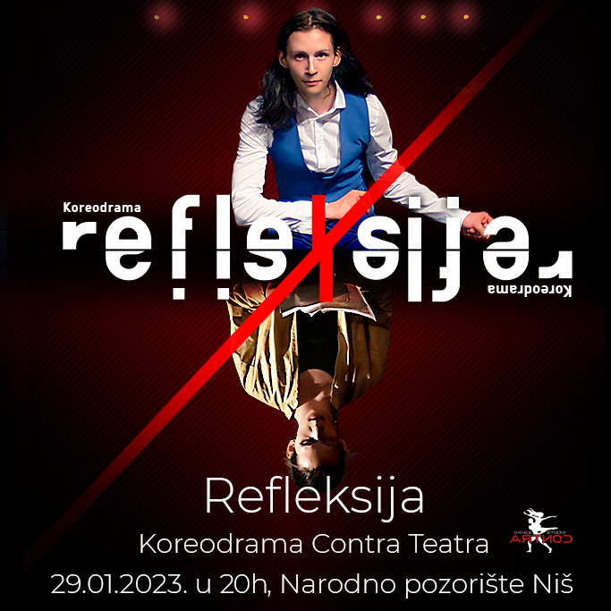 Square social media post for Refleksija