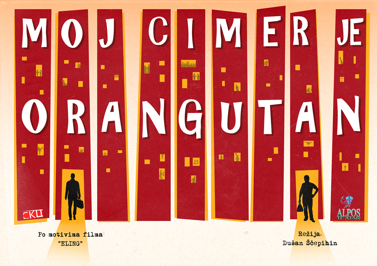 Moj cimer je orangutan theatre design