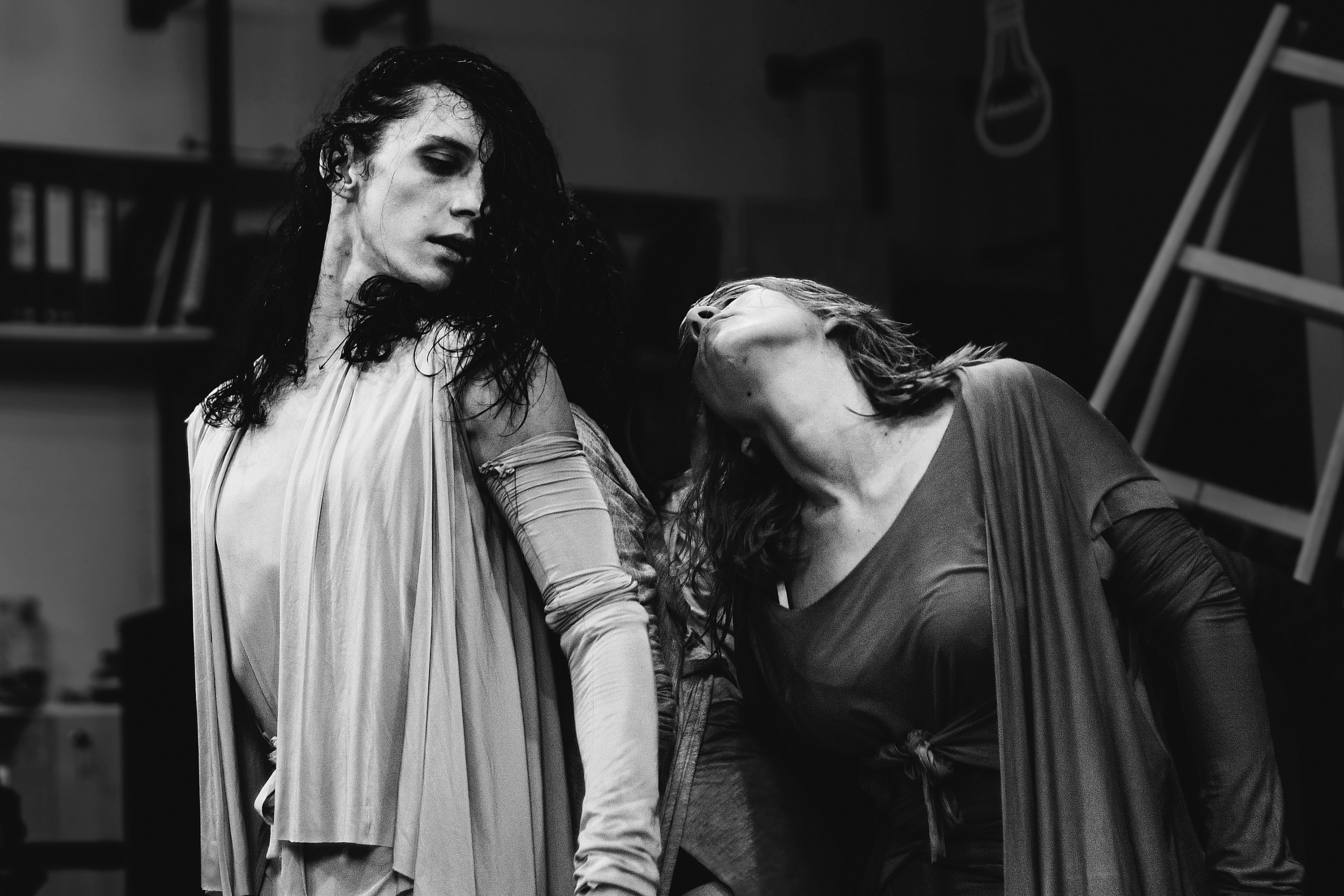 Ensemble scene from Seven